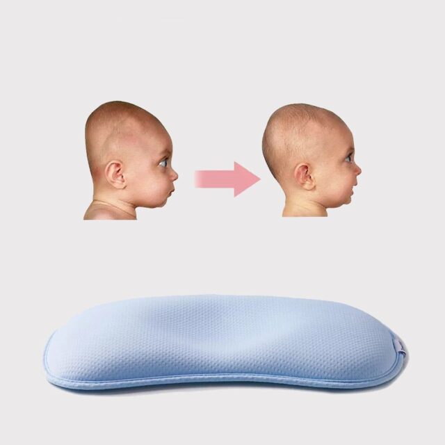 Babykissen-Kopfformung verhindert einen flachen Kopf für Neugeborene