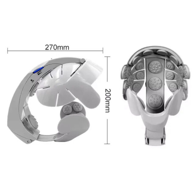 Elektrischer Kopfmassager mit Einstellbaren Vibrationsmodi – Bild 6