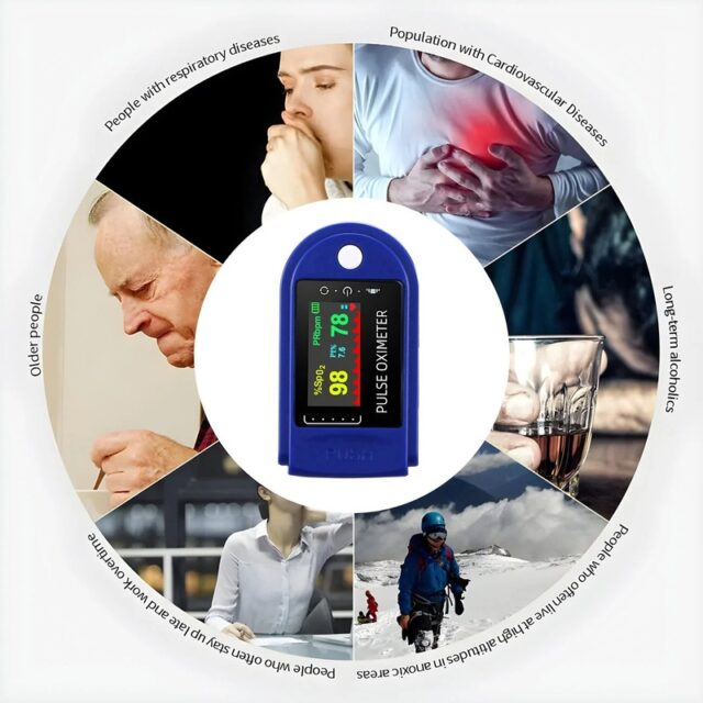 Digitales Finger-Pulsoximeter mit OLED-Display – Bild 12