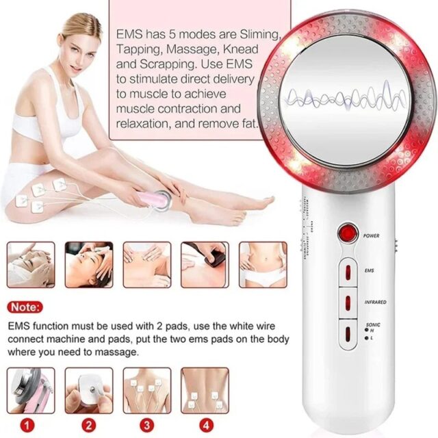 3-in-1 Ultraschall Fettverbrenner Massagegerät – Bild 10