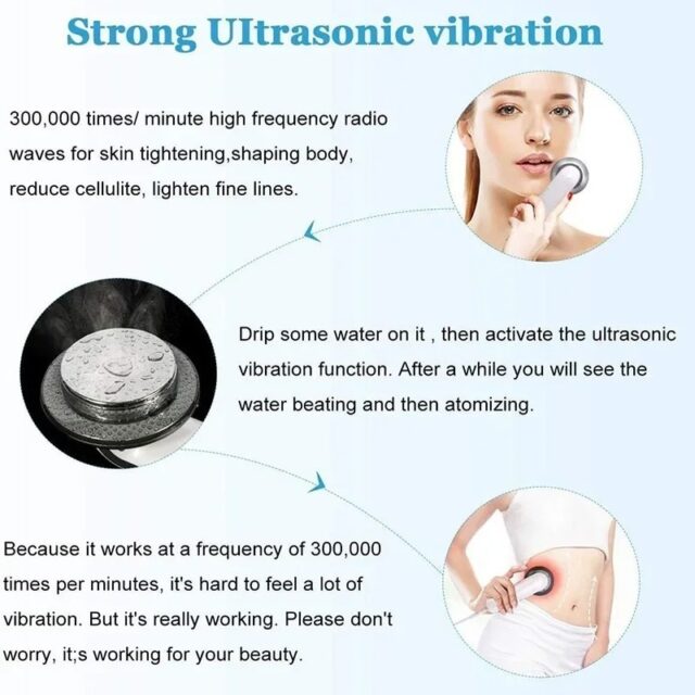 3-in-1 Ultraschall Fettverbrenner Massagegerät – Bild 9