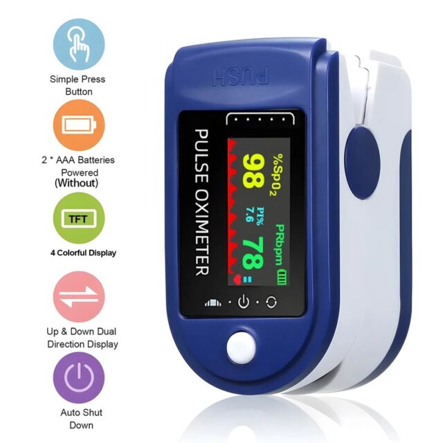 Digitales Finger-Pulsoximeter mit OLED-Display – Bild 10
