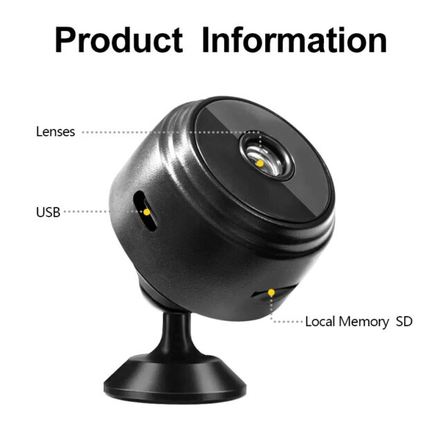 Mini WiFi Kamera HD 720P für Heimüberwachung – Bild 13