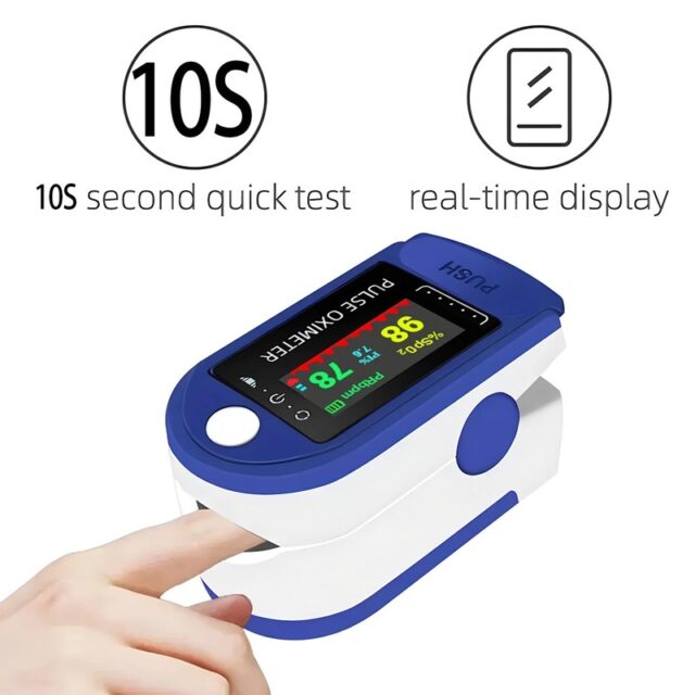 Digitales Finger-Pulsoximeter mit OLED-Display – Bild 9