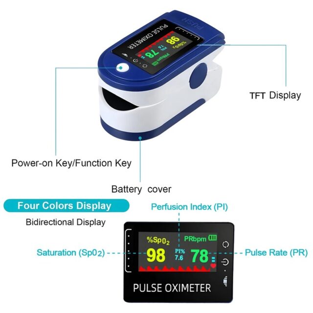 Digitales Finger-Pulsoximeter mit OLED-Display – Bild 8