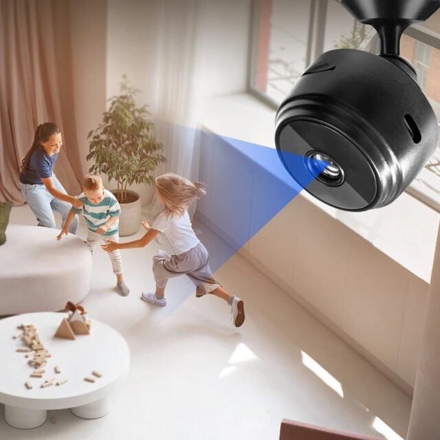 Mini WiFi Kamera HD 720P für Heimüberwachung