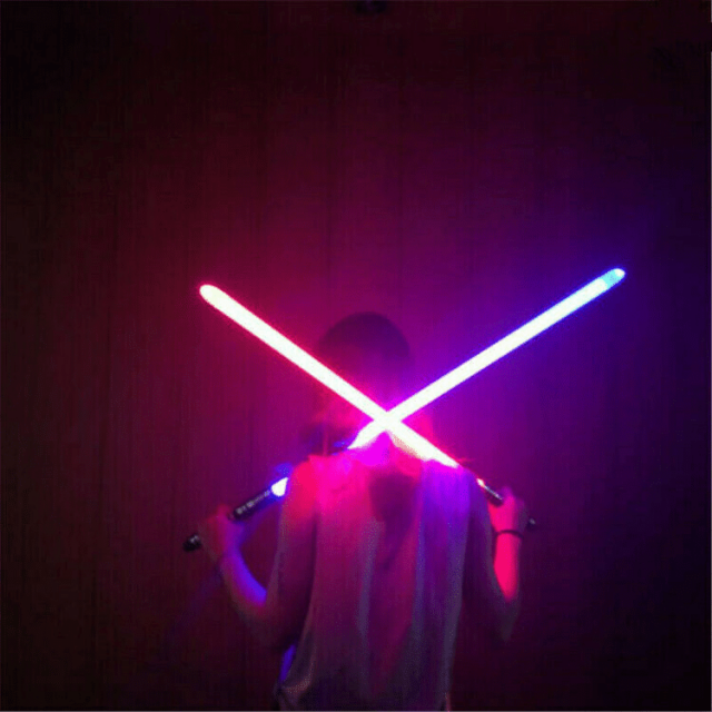 Darth Maul Doppelklingen-Lichtschwert Star Wars Spielzeug für Kinder – Bild 3