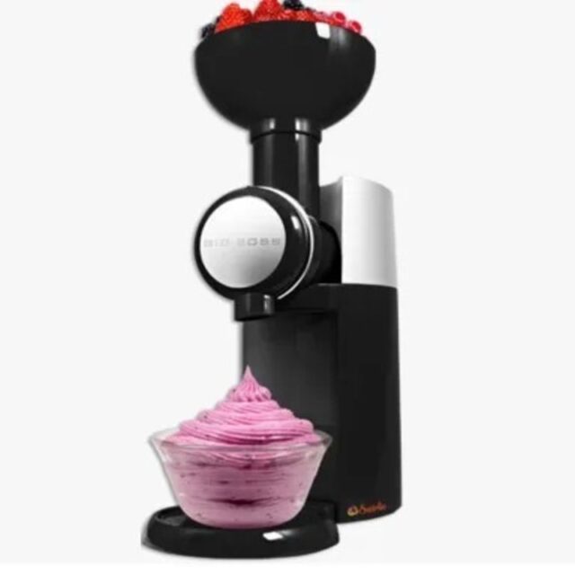 Frucht Eiscreme Maschine Gefrorenes Dessert Maker – Bild 8