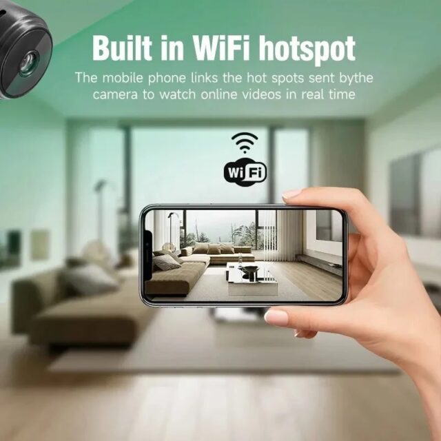 Mini WiFi Kamera HD 720P für Heimüberwachung – Bild 5