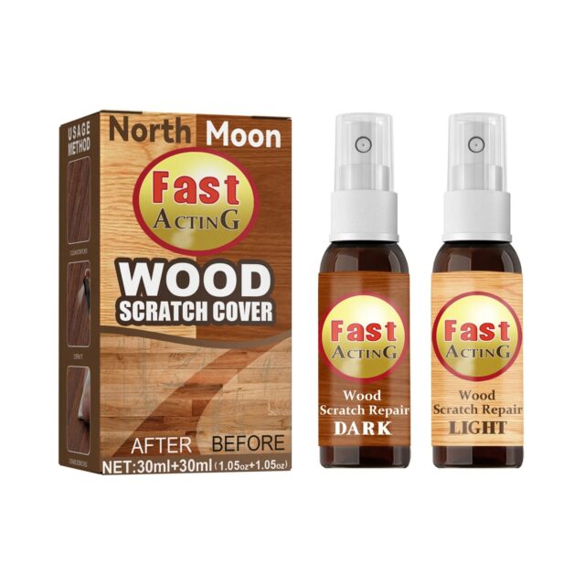 2pcs Holz Kratzer Entferner Spray für Möbel & Böden