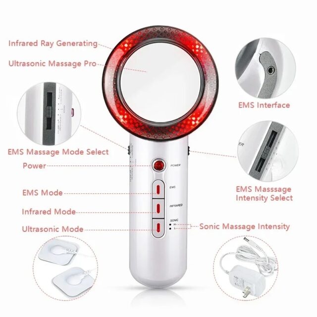 3-in-1 Ultraschall Fettverbrenner Massagegerät – Bild 15