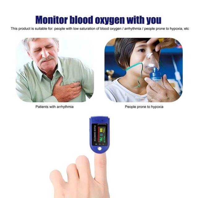 Digitales Finger-Pulsoximeter mit OLED-Display – Bild 3