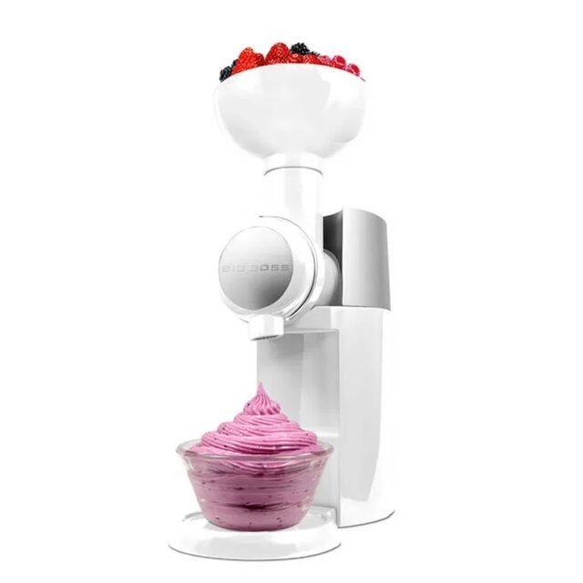 Frucht Eiscreme Maschine Gefrorenes Dessert Maker – Bild 11