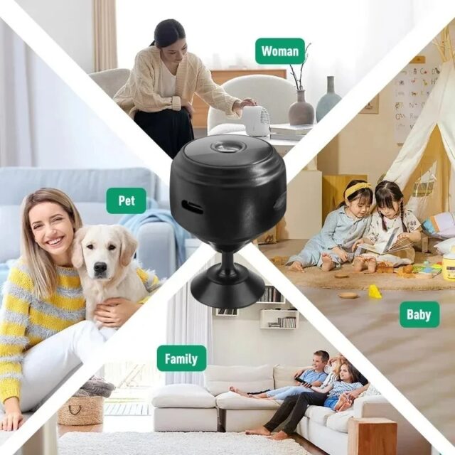 Mini WiFi Kamera HD 720P für Heimüberwachung – Bild 3