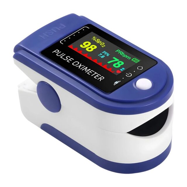 Digitales Finger-Pulsoximeter mit OLED-Display