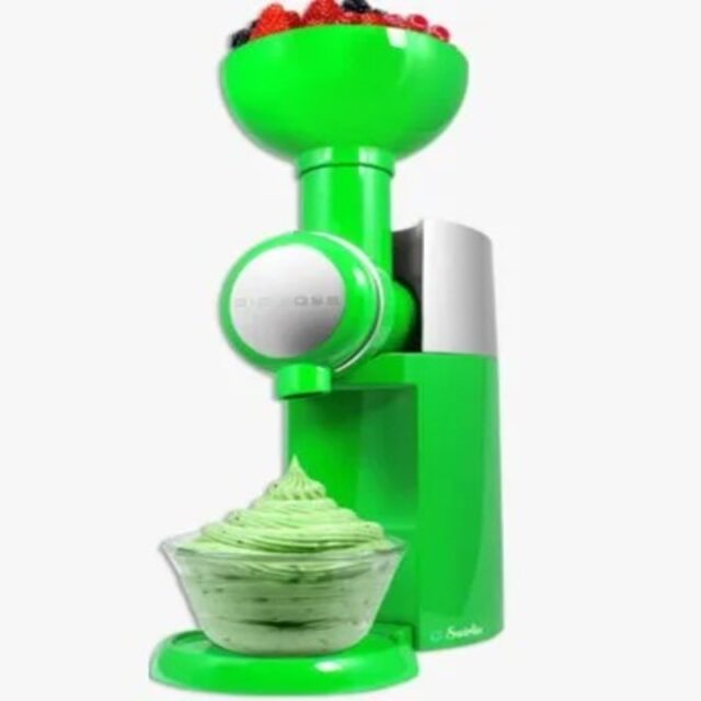 Frucht Eiscreme Maschine Gefrorenes Dessert Maker – Bild 9