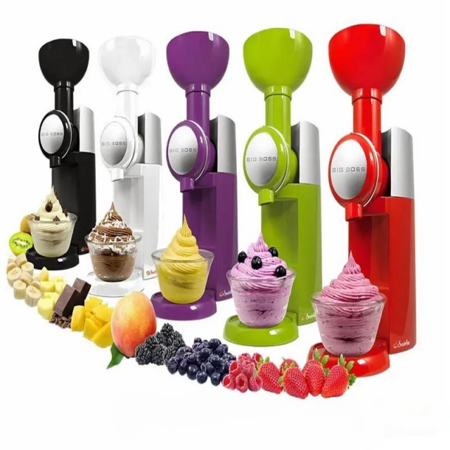 Frucht Eiscreme Maschine Gefrorenes Dessert Maker